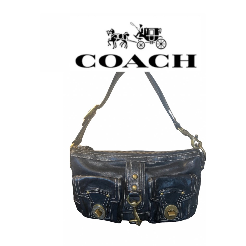 Coach EUC Mandy 65th Anniversary Leather Shoulder Bag
